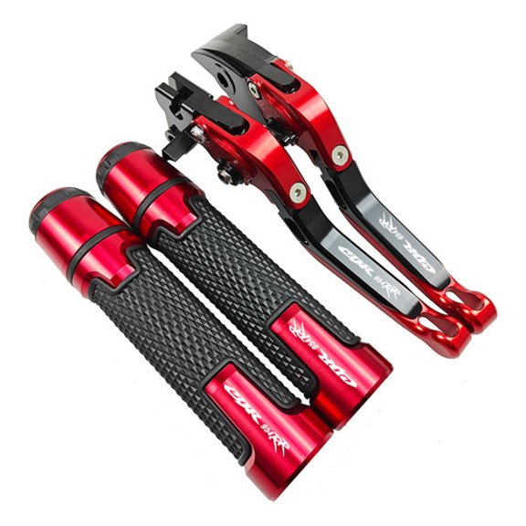 Applies to Levers and Grips for Honda CBR 954 900 RR 2002 2003, Red