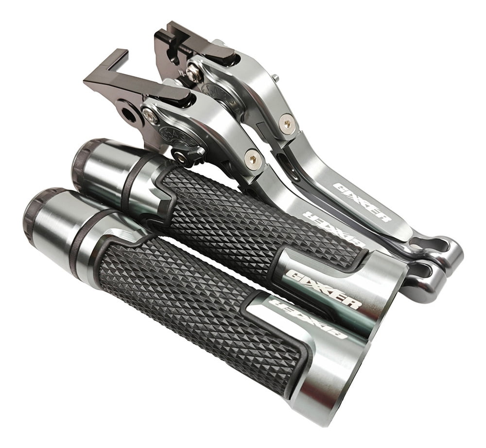 Applies to Levers and Grips for Suzuki Gixxer 150 155 SF 250, Gray