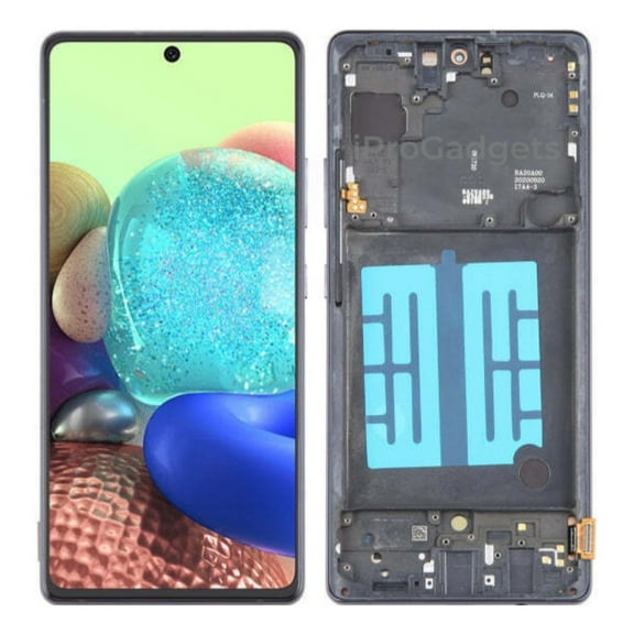 Oled Amoled Screen With Frame For Samsung A71 5g Sm-a716