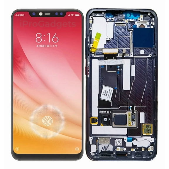 Oled Amoled Screen With Frame For Xiaomi Mi 8 Pro M1807e8a
