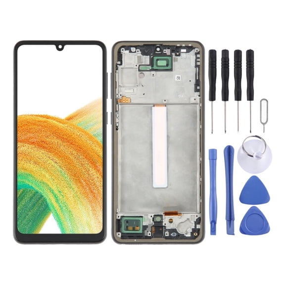 Oled Lcd Screen With Frame for Samsung Galaxy A33 5g Sm-a3