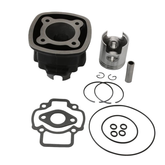 Applies to Scooter 70cc Big Bore Cylinder Kit For Piaggio 50 Nrg Extreme Rst Mc2 Zip Sp 50cc 2-Stroke 100080560 47mm 12mm