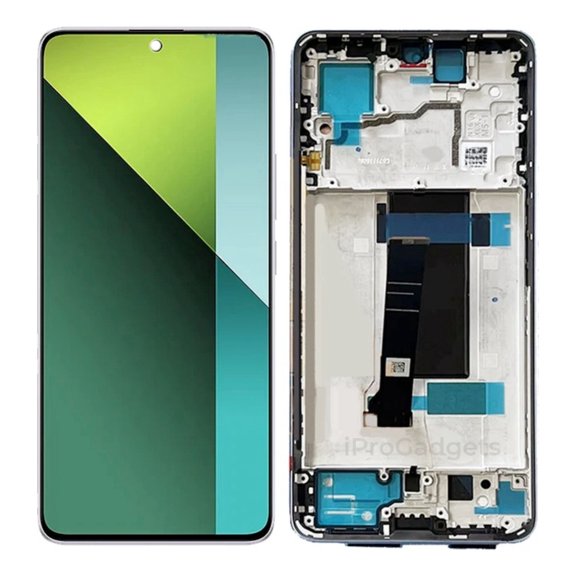 Screen With Frame For Poco X6 5g 23122pcd1 23122pcd1g