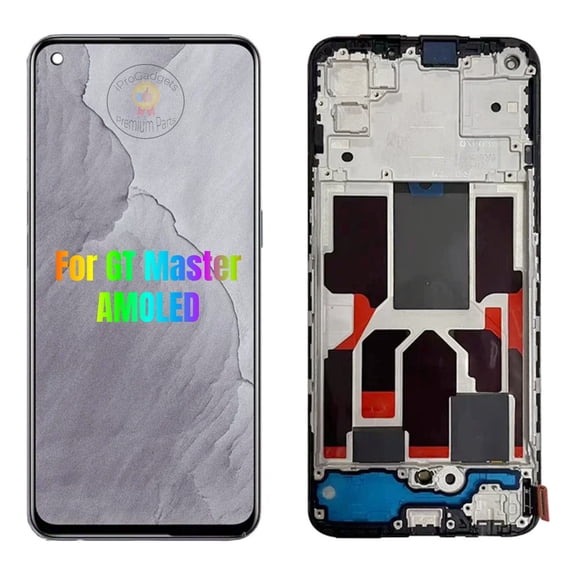 Screen With Frame for Realme Gt Master Rmx3363 Rmx3360