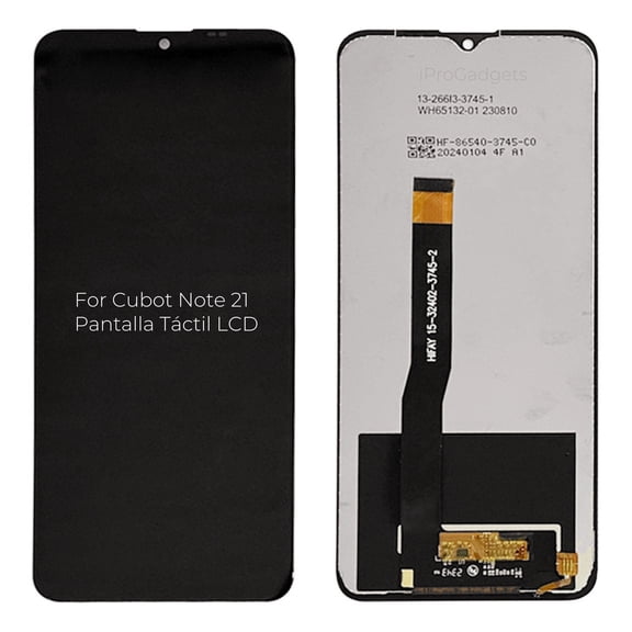 Touch Screen LCD Display for Cubot Note 21
