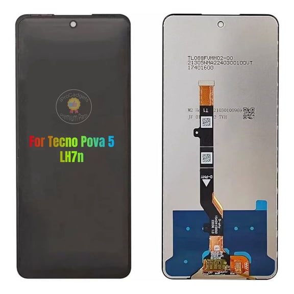 Touch Screen LCD for Tecno Pova 5 Lh7n Pova5 Black