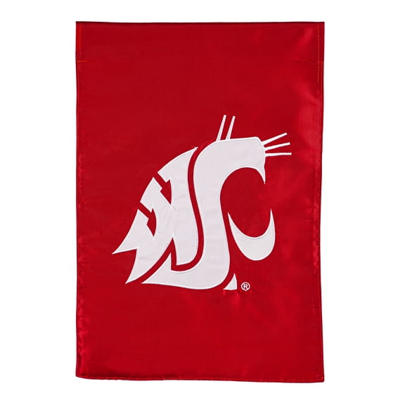 Washington State Cougars 12.5" x 18" Double-Sided Garden Flag