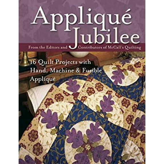 Pre-Owned Applique Jubilee: 16 Quilt Projects With Hand, Machine & Fusible Applique (Paperback) 1571205748 9781571205742