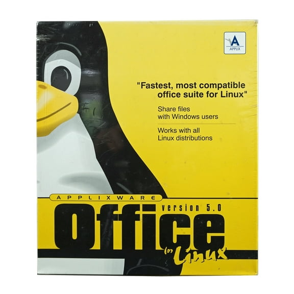 Applixware 5.0 OFFICE SUITE for Linux Applix - works with all Linux distributions