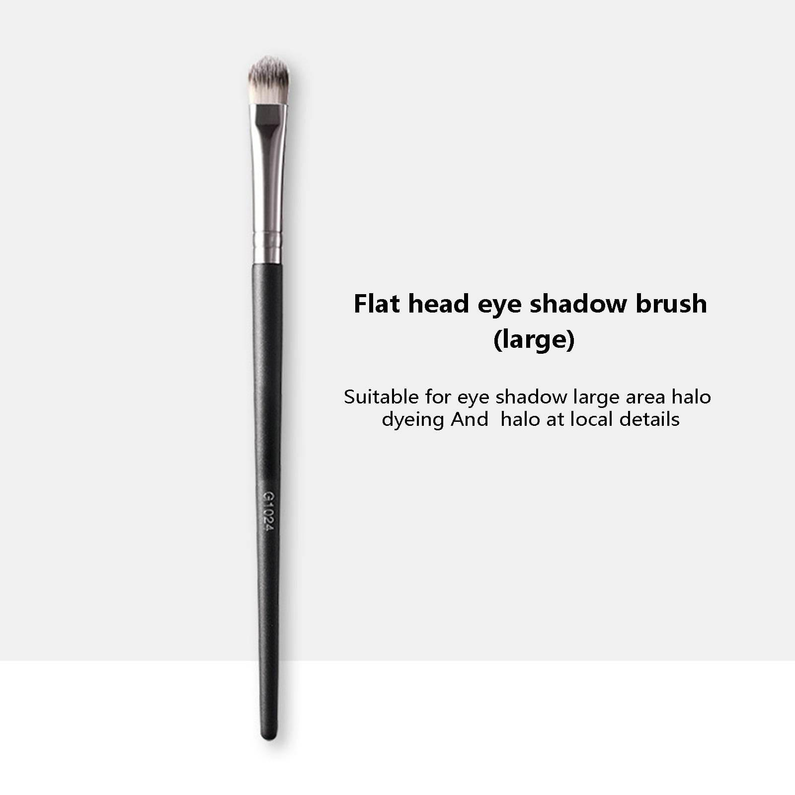 Apply Foundation Brush Complete Coverage Round Head Flat Head Eye
