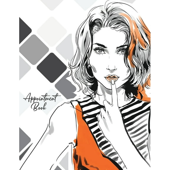 Appointment Book: Undated (Start Any Time): 4 Column with 15 Minute Increments, (Paperback)