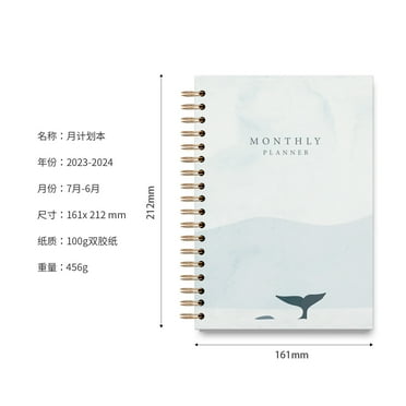 Appointment Plan Pad Work Notepad Monthly Planner Study Planner for Homeschool 2024
