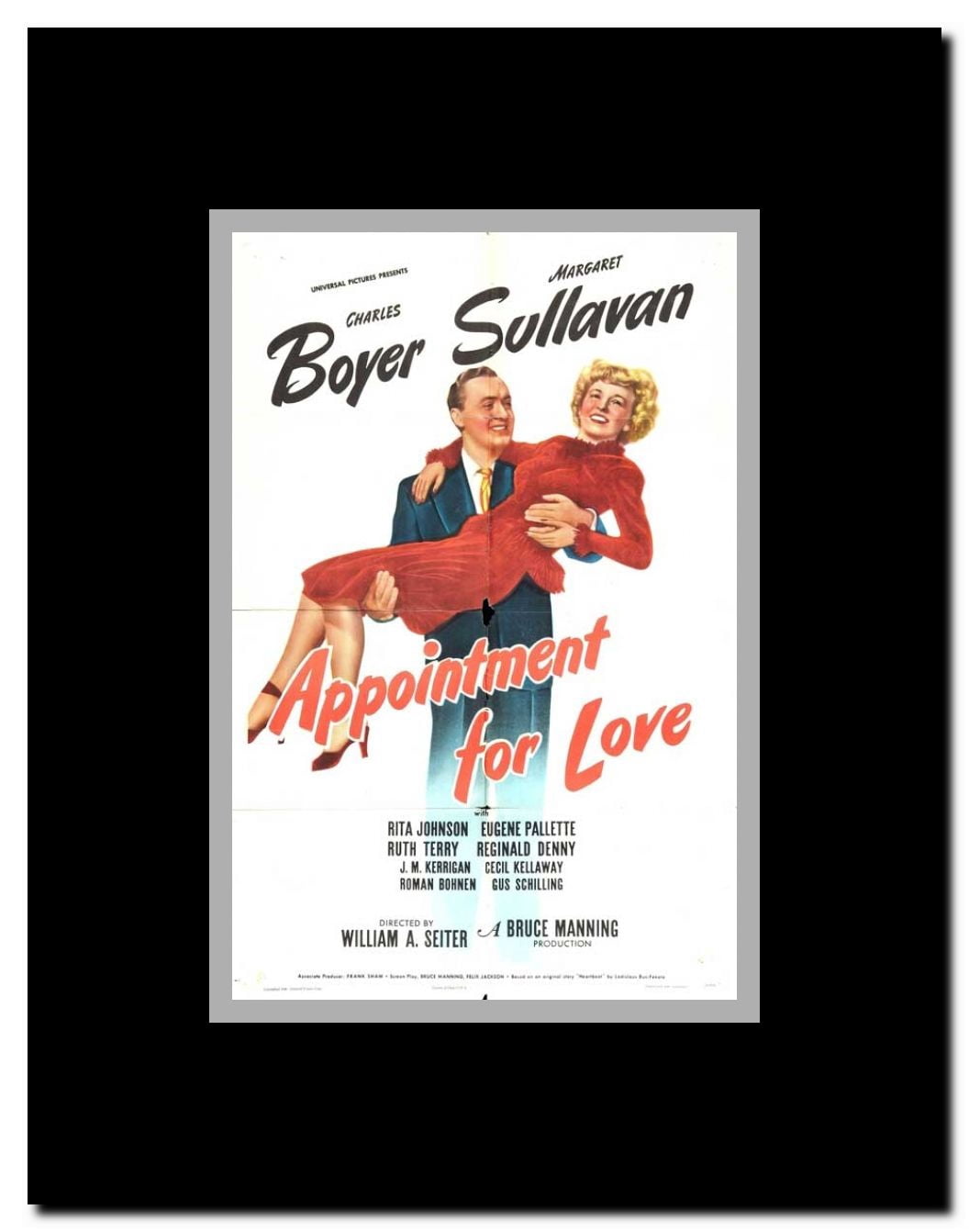 Appointment for Love Framed Movie Poster