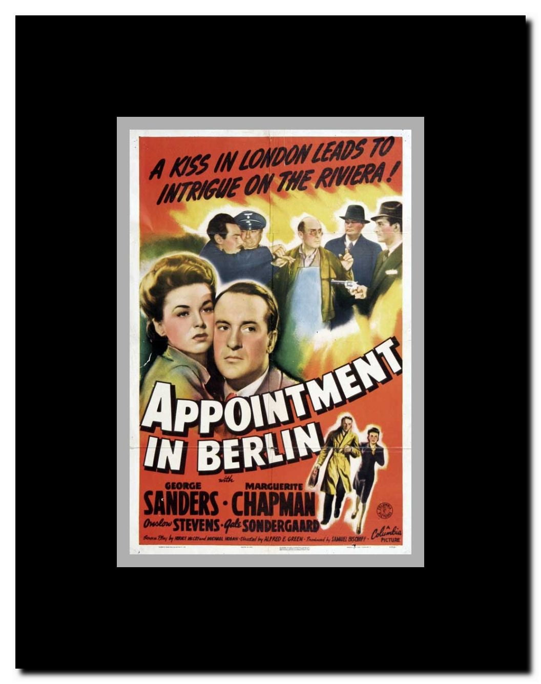 Appointment in Berlin Framed Movie Poster