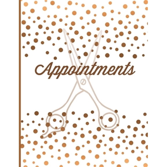Appointments: Hair Salon Appointment Setting Book