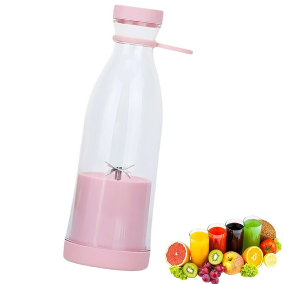 Appreciarel Blender, 15oz USB Rechargeable Mini Blender for Shakes, Smoothies, Ice & Juicing, Personal Size Mixer for Home, Office, Travel & Fitness