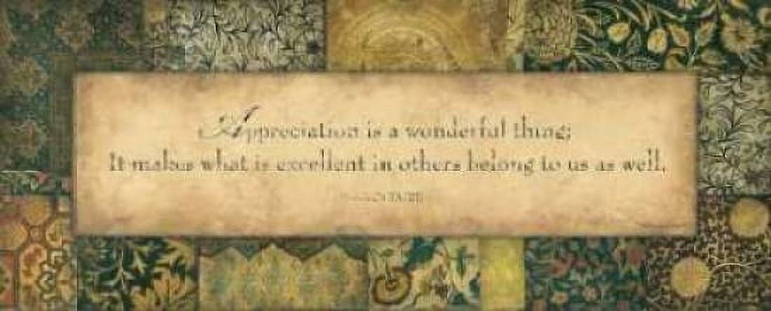 Appreciation Canvas Art - Stephanie Marrott (24 x 48)