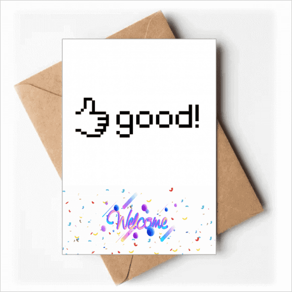 Appreciation Expression Support Welcome Back Greeting Cards Envelopes Blank