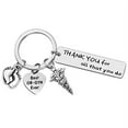 thumbnail image 1 of Appreciation Gift for OBGYN Keychain Thank You Gift Keychain for OBGYN Jewelry Baby Doctor Gift Midwife Gift Keyring Delivery Nurse Jewelry Gift Birthday Christmas Graduation Gift for OB-GYN, 1 of 3