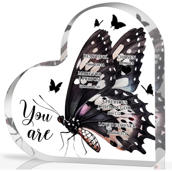 Appreciation Gifts for Women, Acrylic Heart Keepsake,Inspirational Gifts for Coworker Boss, Office Going Away Farewell Retirement Gifts,Thank You Gifts for Women,Graduation Gifts