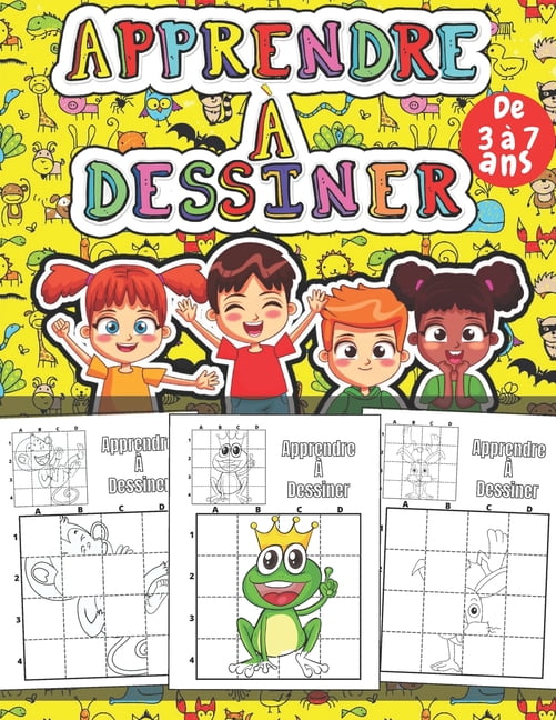 Apprendre à dessiner pour enfants étape par étape : Un cahier de dessin ...