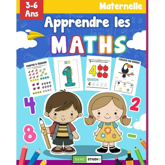 Apprendre les Maths: Des Activités Amusantes D'addition et de Soustraction pour les Enfants (Paperback)