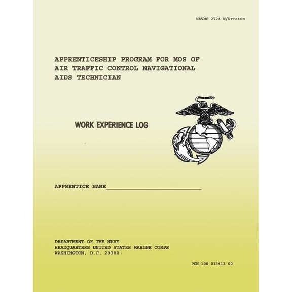 Apprenticeship Program for Mos of Air Traffic Controlnavigational AIDS Technician