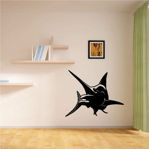 Approaching Marlin Decal - 36 Inches
