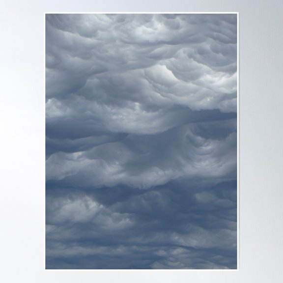 Approaching Storm Poster Wall Art, Modern Wall Decor, 8x12 UNFRAMED