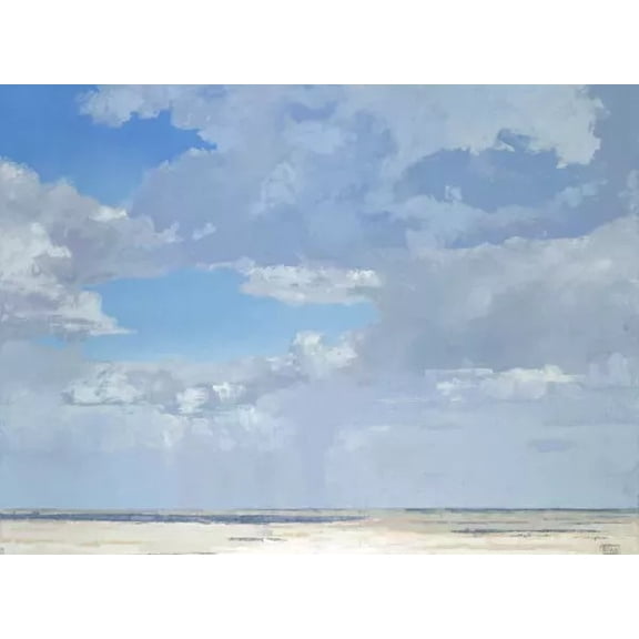 Approaching Storm by Tim Breaux - Canvas Giclee Limited Edition Signed & Numbered 200 30x40 - Large Format Art for Enthusiasts - 1 Unit per pack