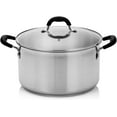 Approved AISI304 (1810) Stainless Steel 8Quart Stock Pot with Cover