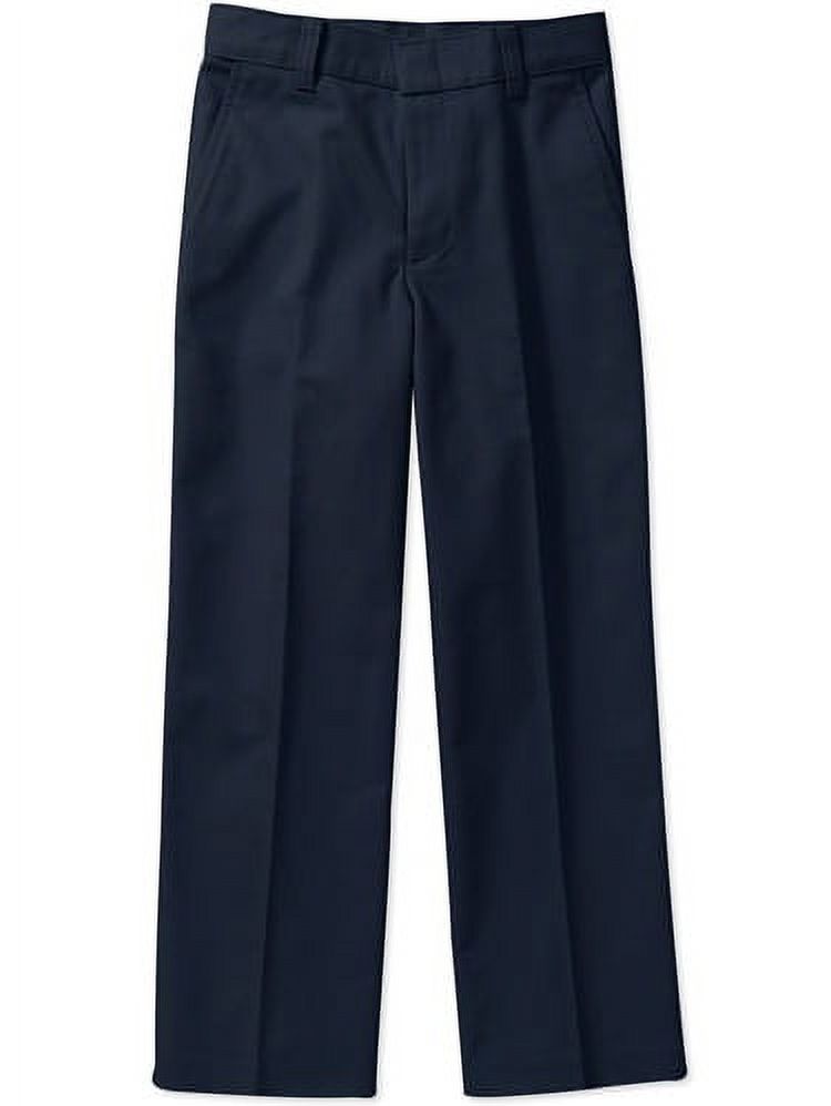 Approved Schoolwear Boys' Flat Front Pant, School Uniform - image 1 of 2