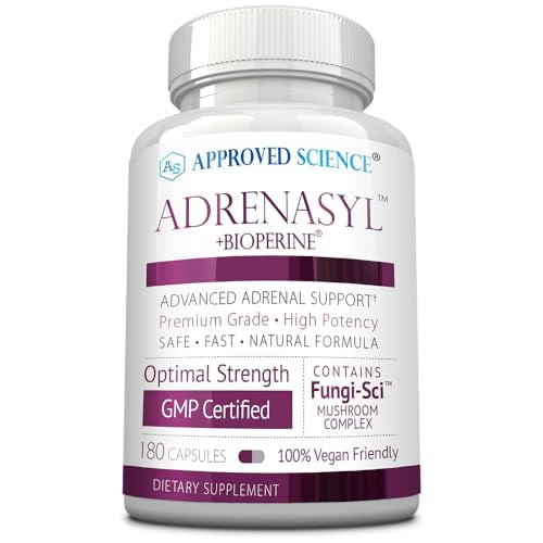 Approved Science Adrenasyl - Adrenal Gland Support - 60 Count - Pack of 1