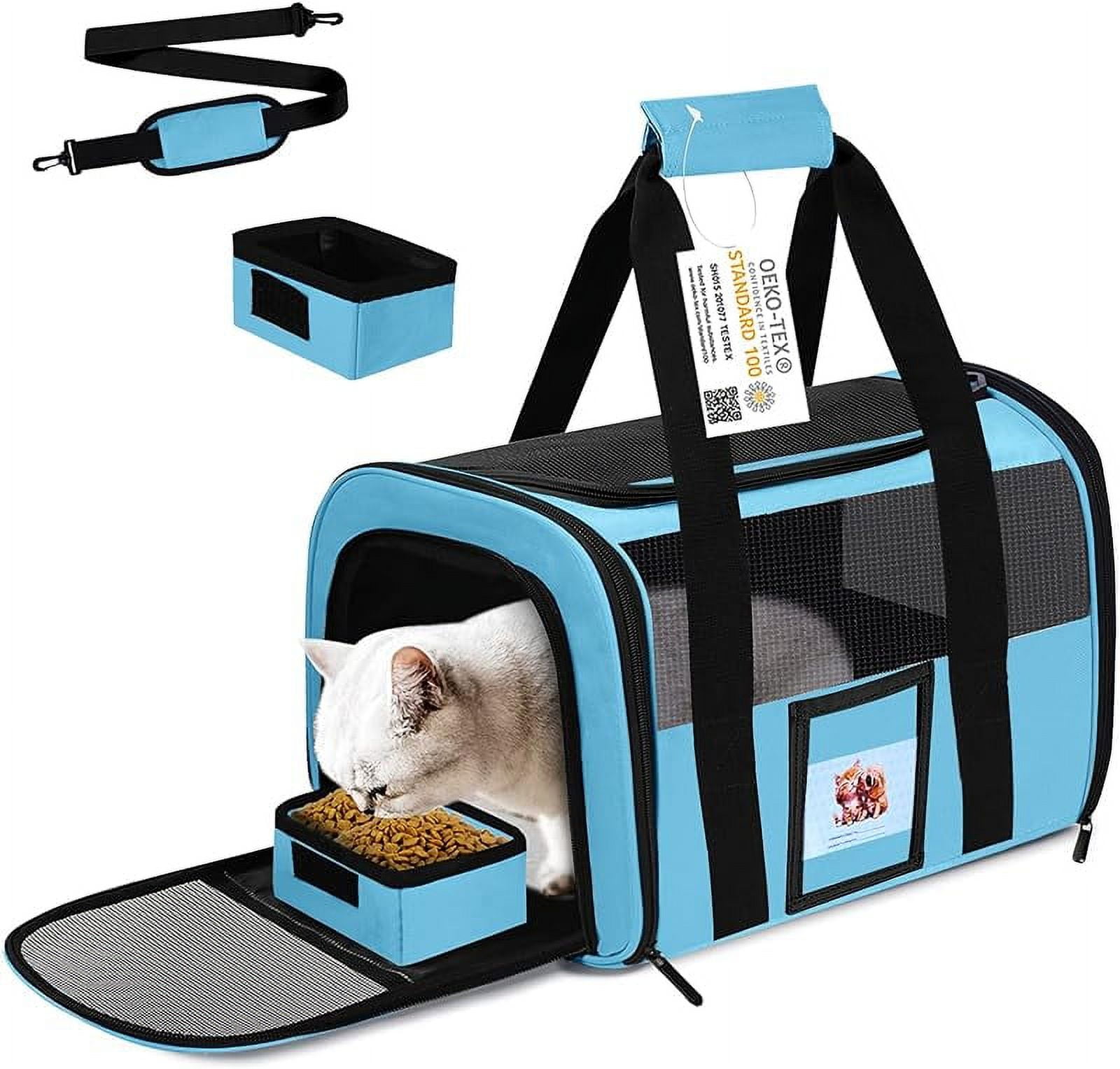 Approved Small Dogs, Kitten, Carriers for Small Medium Cats Under 15lb