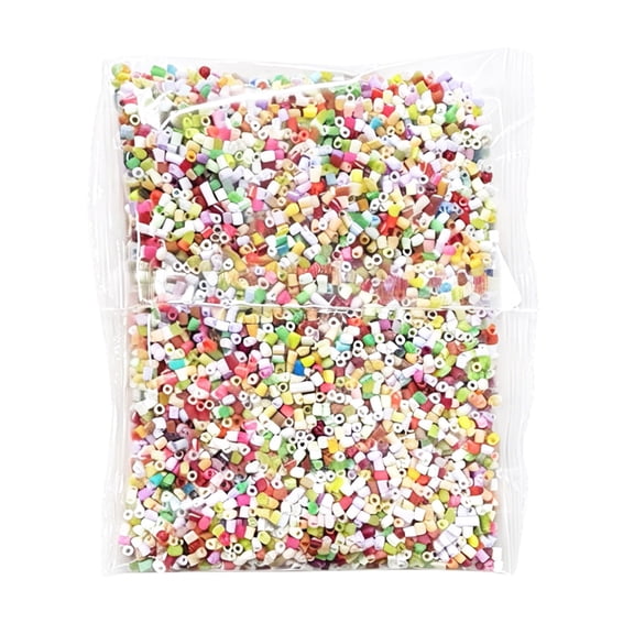 Approx. 100g Mixed Color Fuse Beads, 2.6 mm Craft Beads for Pegboards, DIY Art, and Kids Projects