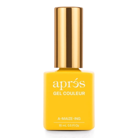 APRÉS Gel Couleur Gel Nail Polish, HEMA & TPO-Free, A-Maize-Ing 364, 15ml