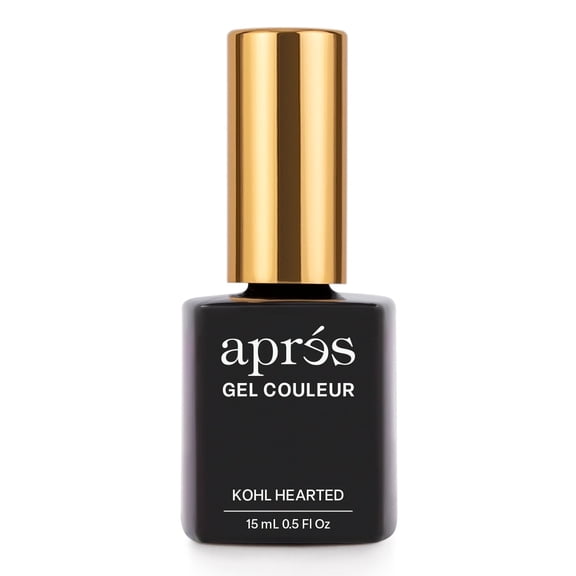 Aprés Gel Couleur Nail Polish - Kohl Hearted, 324 (HEMA/TPO-Free), 15ml