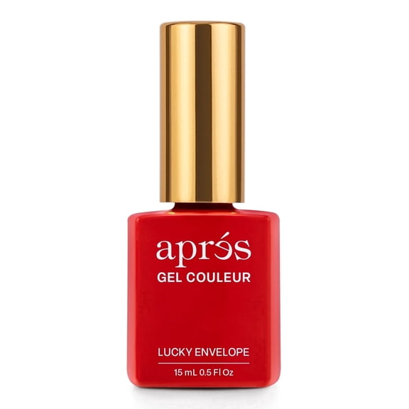 APRÉS Gel Couleur Gel Nail Polish, HEMA & TPO-Free, Lucky Envelope 256, 15ml
