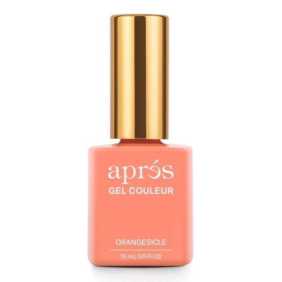 Aprés Gel Couleur Nail Polish - Orangesicle, 221 (HEMA/TPO-Free), 15ml