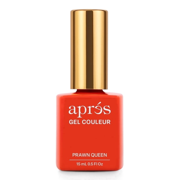 APRÉS Gel Couleur Gel Nail Polish, HEMA & TPO-Free, Prawn Queen 259, 15ml