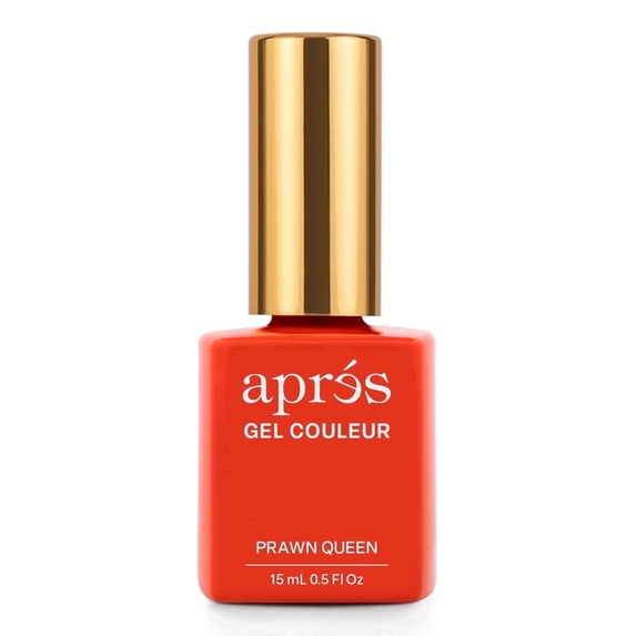 Apres Gel Couleur Gel Nail Polish, HEMA & TPO-Free, Prawn Queen 259, 15ml