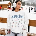 thumbnail image 1 of Après Sweatshirt, Après Ski Club Sweater, Winter Trip Skiing Crewneck, 1 of 5