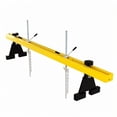 thumbnail image 1 of Aprafie 1100 lbs Engine Support Bar Traverse Hoist with Sliding Bracket & 12.2" Lift Screw with Rubber Crank for Pickup Trucks, Home Garages & Professional Auto Repair Shops, Yellow, 1 of 6