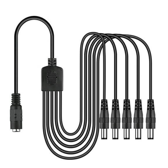 Aprelco 3 4 5 WAY GUITAR EFFECTS PEDAL 9V POWER SUPPLY CABLE SPLITTER LEAD