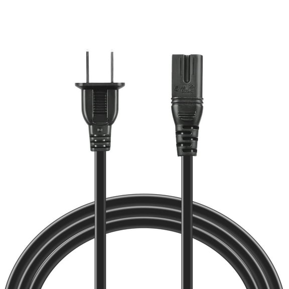 Aprelco 5ft AC Power Cord Cable Compatible with Samsung UN40C6400RF UN46C6800U UN55C6400RF