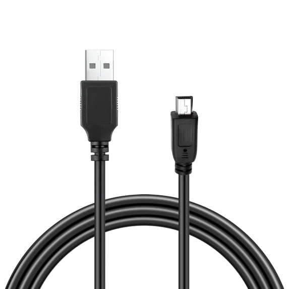 Aprelco 5pin Mini-USB Cable Laptop PC Data Sync Cord Compatible with BenQ treVolo Wireless Bluetooth Portable Electrostatic Speaker