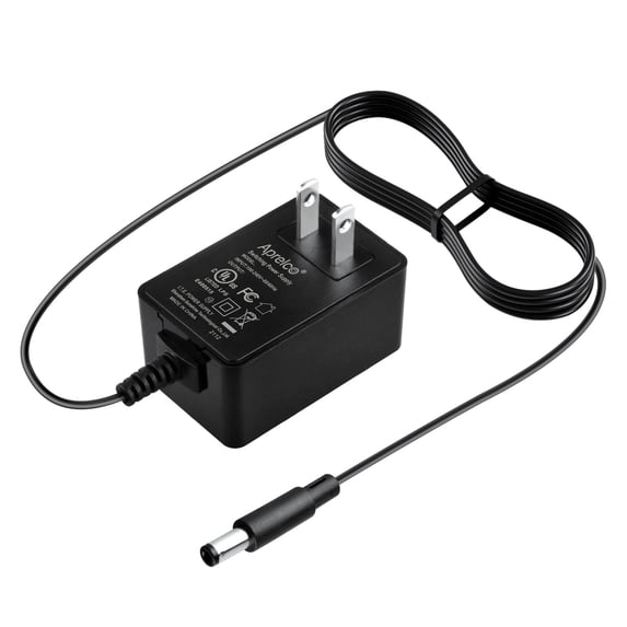 Aprelco AC DC Adapter Compatible with Atari Flashback 2 Classic Game Console Flash Back Player 26519 Atari 2600 NOB 40 Games Power Supply Cord Cable Wall Home Charger