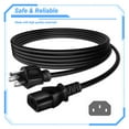 thumbnail image 1 of Aprelco AC Power Cord Cable Compatible with HP Color LaserJet Managed E45028dn E40040dn Printer, 1 of 5
