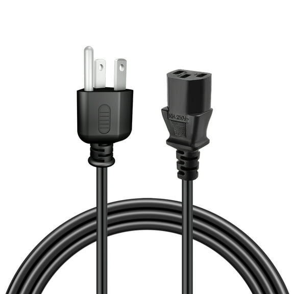 Aprelco AC IN Power Cord Outlet Socket Cable Plug Lead Compatible with FSP FSP300-60ATV FSP300-60PLN FSP300-60GT 9PA3004241 FSP300-60GHT FSP-300-60THN FSP-300-60PFN FSP300-60GHS FSP300-60THA