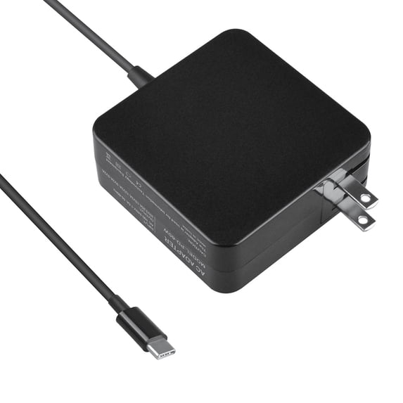 Aprelco Black 65W USB Type-C AC Adapter Charger Compatible with Lenovo ADLX45ULCK2A ADLX45ULCB2A Power